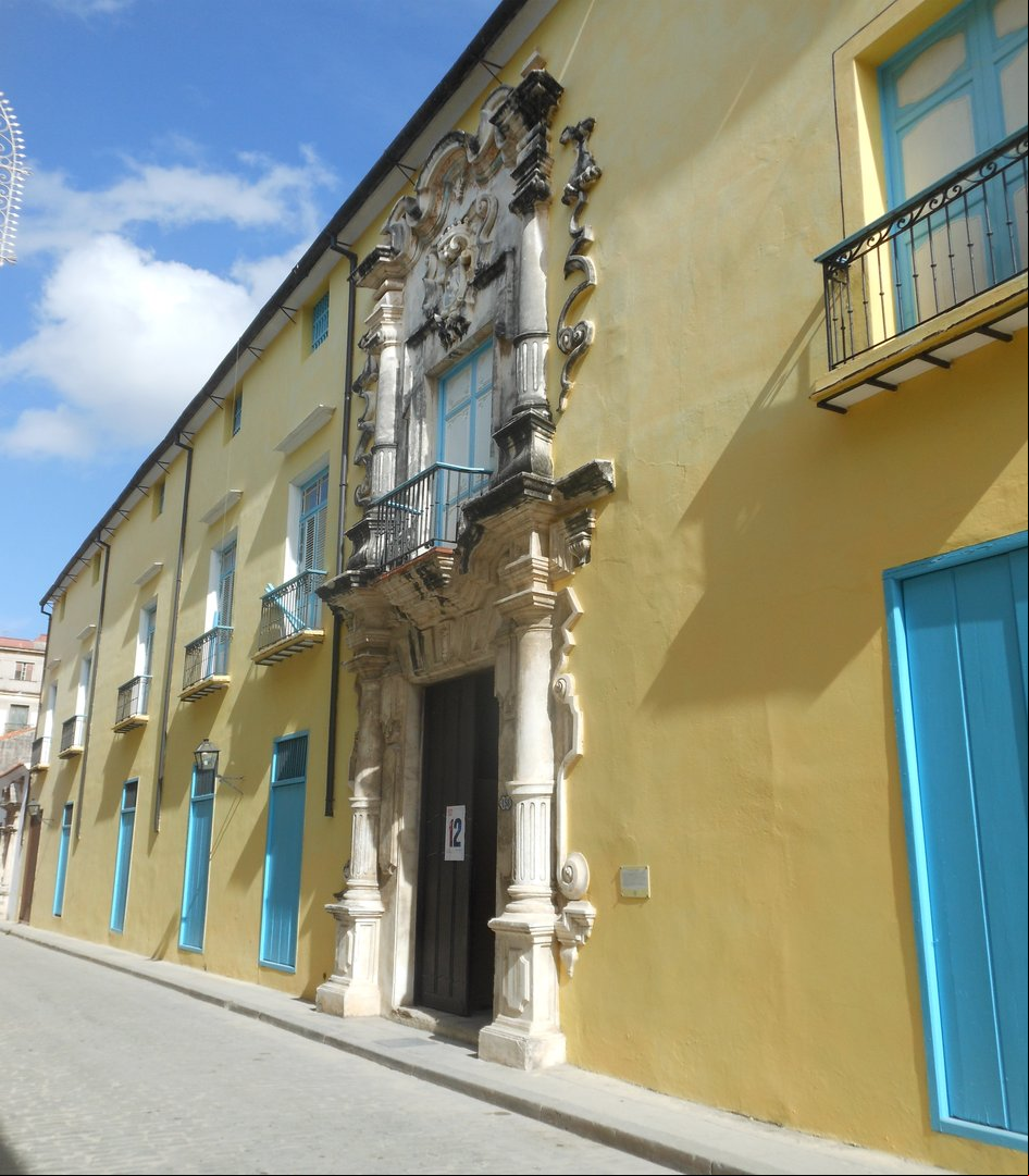 La Casa de la Obra Pía, en la calle Obrapia esquina a Mercaderes, Habana Vieja La Casa de la Obra Pía, en la calle Obrapia esquina a Mercaderes, Habana Vieja