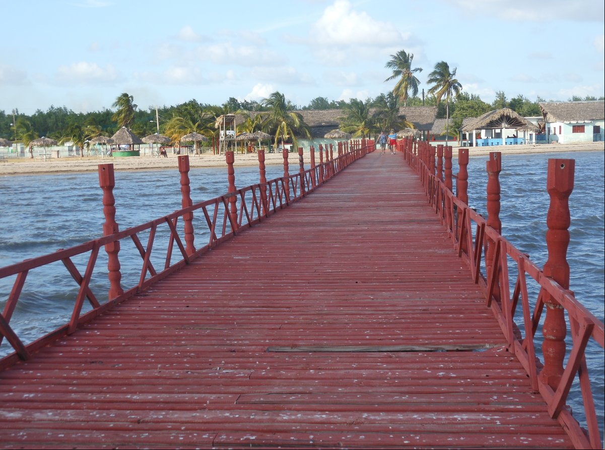 Muelle de la Playita de Batabanó, Mayabeque, Cuba Muelle de la Playita de Batabanó, Mayabeque, Cuba.