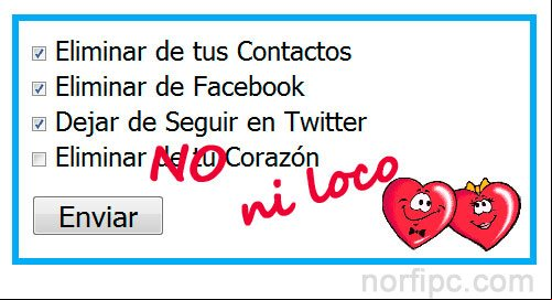 Eliminarte de mi corazon, ni loco Eliminarte de mi corazon, ni loco