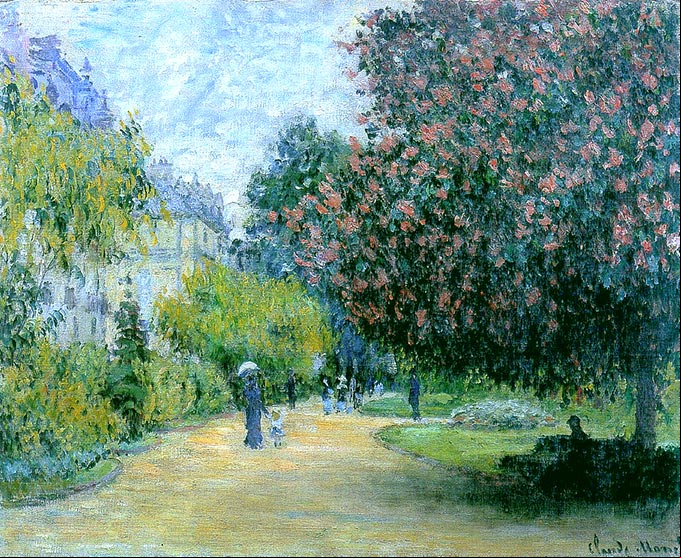 Claude Monet - Park Monceau, 1876 Claude Monet - Park Monceau, 1876