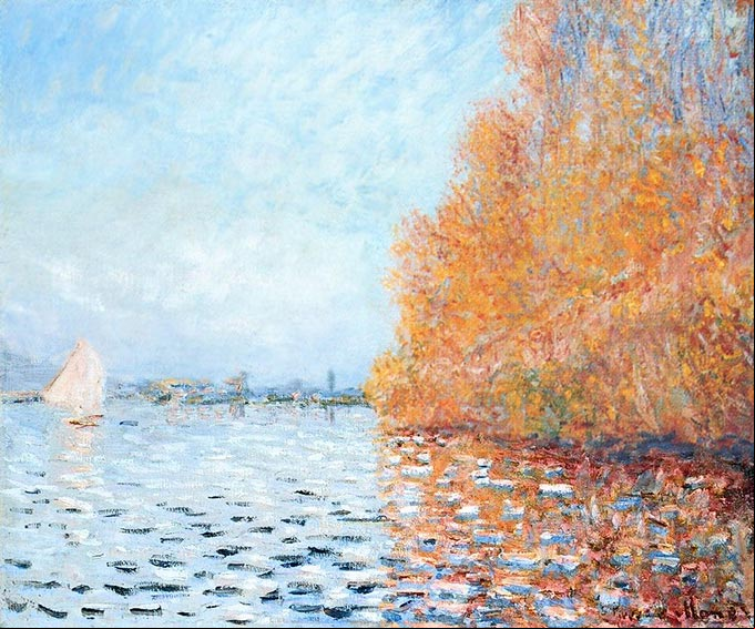 Claude Monet - The Seine at Argenteuil, 1873 Claude Monet - The Seine at Argenteuil, 1873