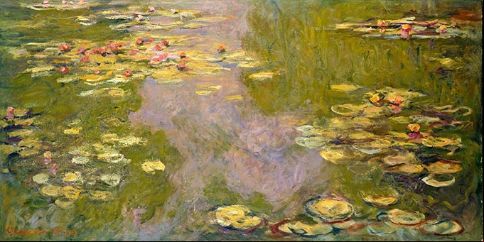Claude Monet - Water Lilies, 1919 Claude Monet - Water Lilies, 1919