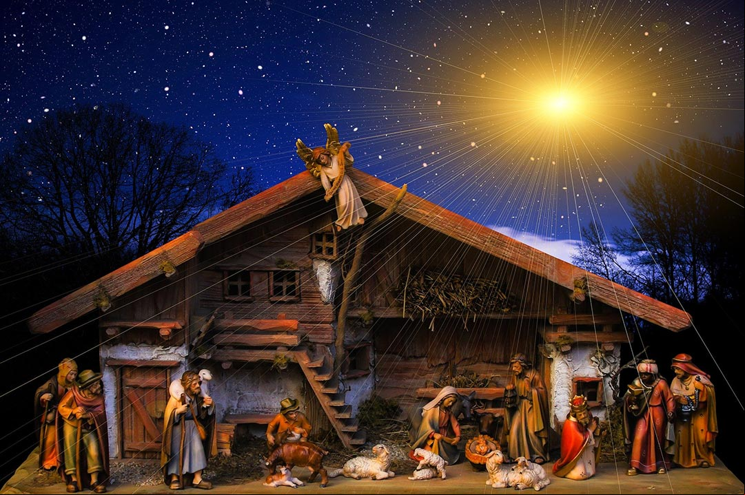 Adoración del niño Jesús. #NacimientoJesus Adoración del niño Jesús