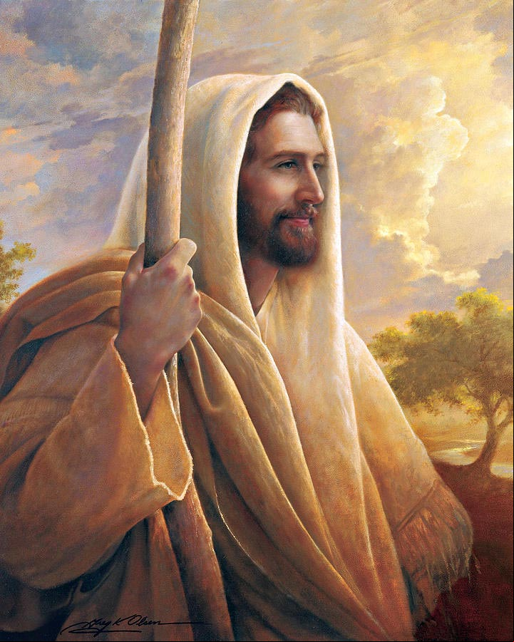 Jesús Luz del Mundo (Light of the world), pintura de Greg Olsen de Jesús. #ImagenesJesus Jesús Luz del Mundo