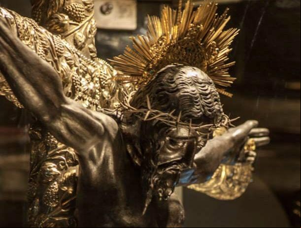 Imagen del Cristo Negro de Esquipulas, santo patrono de Guatemala Imagen del Cristo Negro de Esquipulas, santo patrono de Guatemala