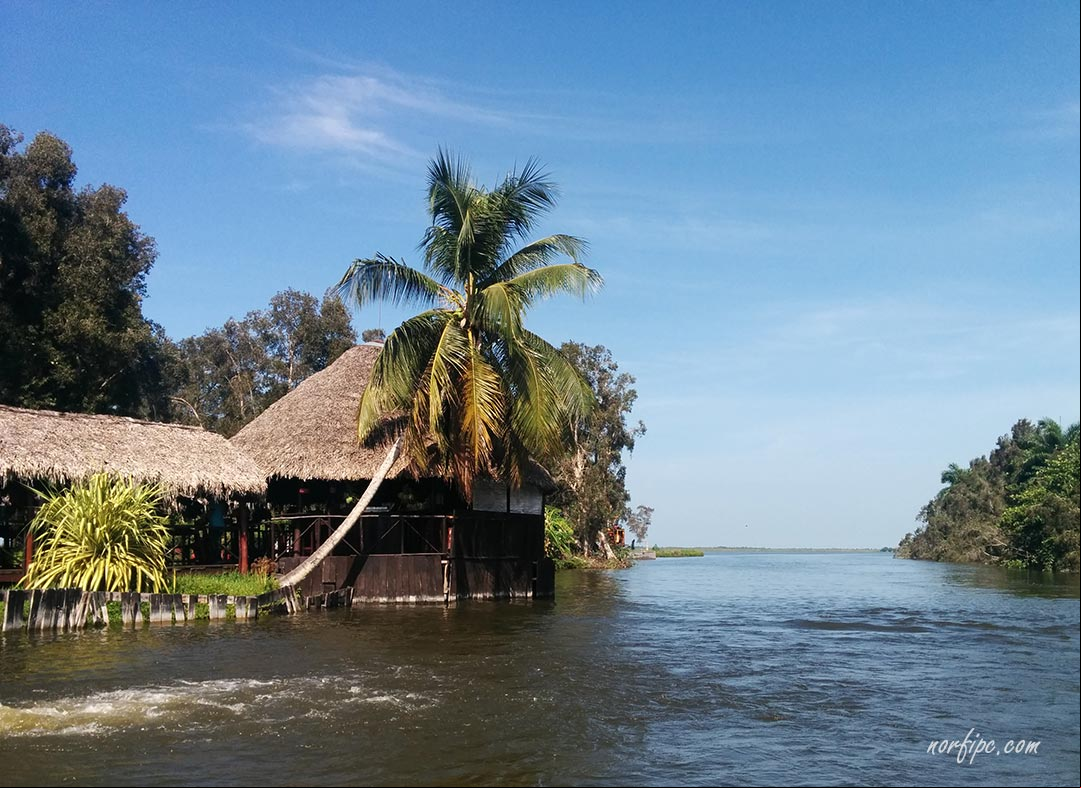 Guama, Villa turística enclavada en la Laguna del Tesoro en la Ciénaga de Zapata, una Reserva de la Biosfera en Cuba. Sitios naturales Reservas de la Biosfera en Cuba