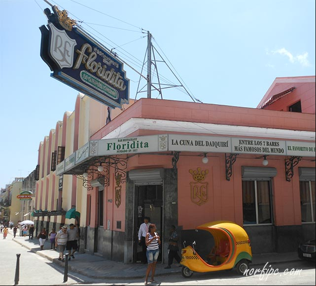 Bar Floridita en la Habana Vieja Bar Floridita en la Habana Vieja