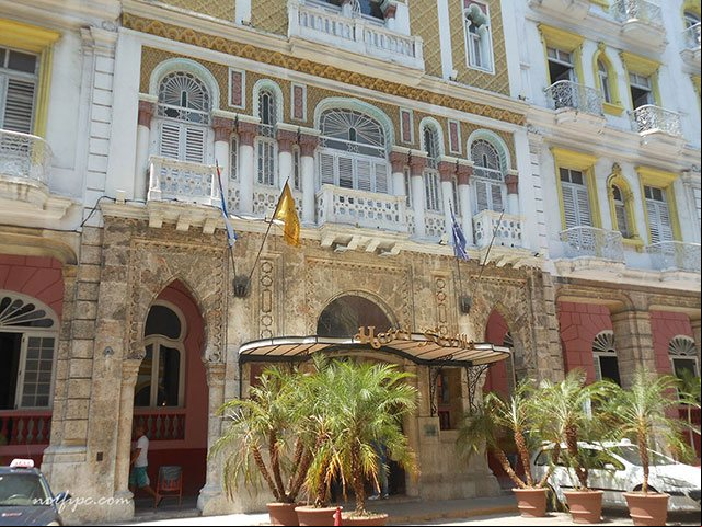 Fachada del Hotel Sevilla en la Habana Vieja Fachada del Hotel Sevilla en la Habana Vieja