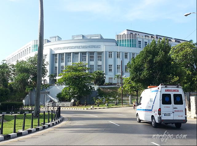 Hospital Ortopédico Fructuoso Rodríguez en la Habana Hospital Ortopédico Fructuoso Rodríguez