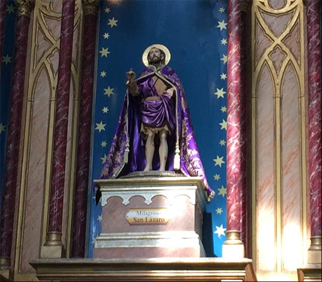Imagen de San Lázaro Milagroso Imagen de San Lázaro Milagroso