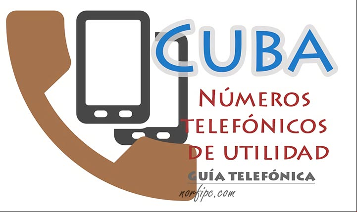 Números de teléfonos de emergencia y utilidad en Cuba Números de teléfonos de emergencia y utilidad en Cuba