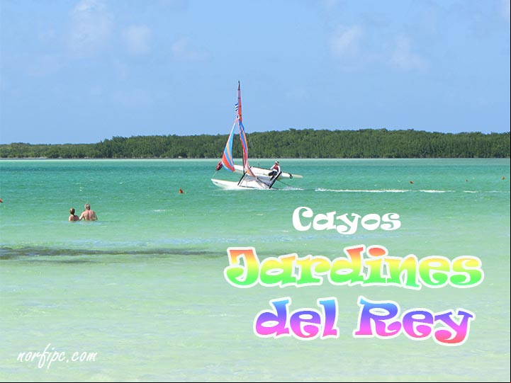 Playa de Cayo Ensenacho en los Jardines del Rey, Cuba Playa de Cayo Ensenacho en los Jardines del Rey, Cuba