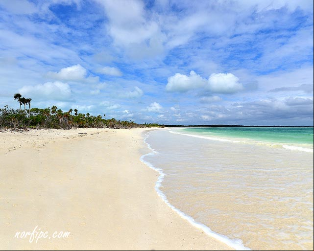 Playa Mégano en Cayo Ensenachos, Jardines del Rey, Cuba Playa Mégano en Cayo Ensenachos