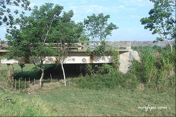 Cauce del Rio Mayabeque al pasar bajo la carretera, 1 km al sur del pueblo Osvaldo Sánchez Cauce del Rio Mayabeque cerca del pueblo Osvaldo Sánchez