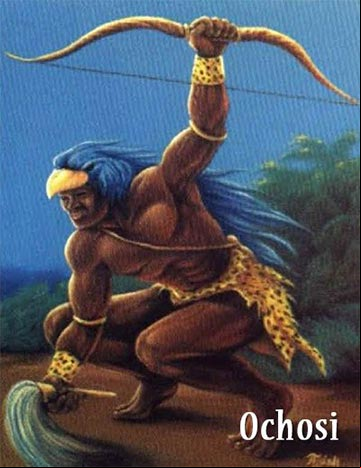 Ochosi. Orisha de la justicia y los perseguidos Orisha yoruba Ochosi