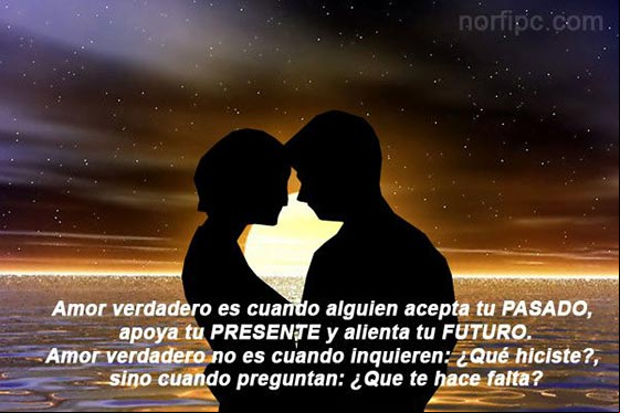 Pensamiento sobre el amor verdadero Pensamiento sobre el amor verdadero