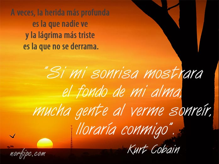 Las heridas de amor, el dolor y las lágrimas que no se muestran La herida mas profunda es la que no se ve