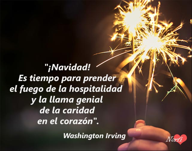 ¡Navidad! Es el tiempo para prender el fuego de la hospitalidad del salón y la llama genial de la caridad en el corazón El fuego de la hospitalidad