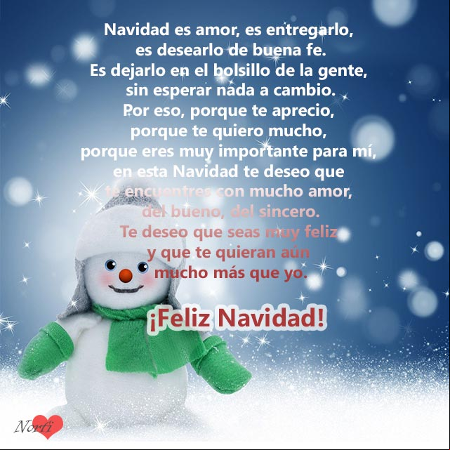 Carta de Navidad para alguien especial Carta de Navidad para alguien especial