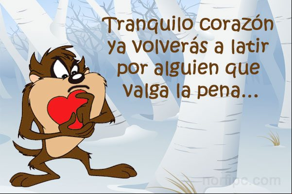 Tranquilo corazón ya volverás a latir por alguien que valga la pena... Frases de resentimiento y rencor