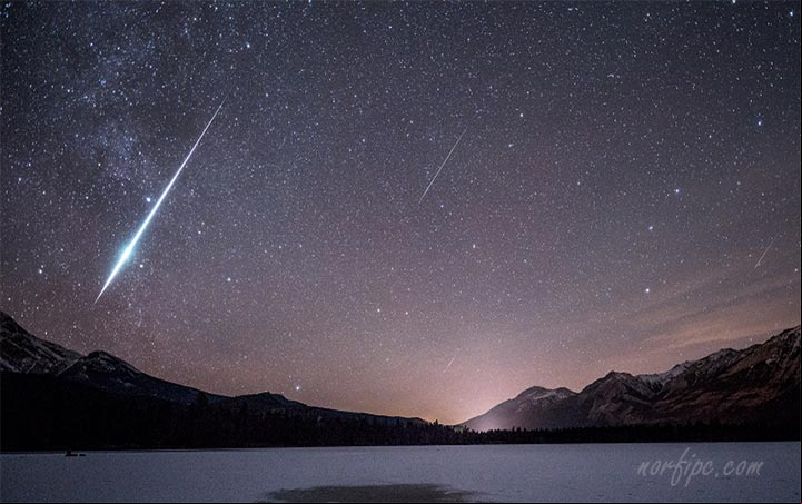 Lluvia de estrellas de las Gemínidas Lluvia de estrellas de las Gemínidas