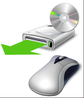 Comandos para abrir y cerrar la bandeja de la unidad de CDROM
