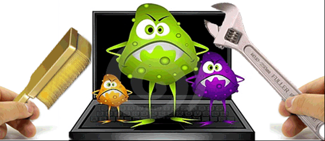 Reparar y restaurar los daños causados por infecciones de virus en Windows Reparar y restaurar los daños causados por infecciones de virus en Windows