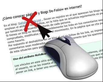 Uso del atributo rel Nofollow en las páginas web