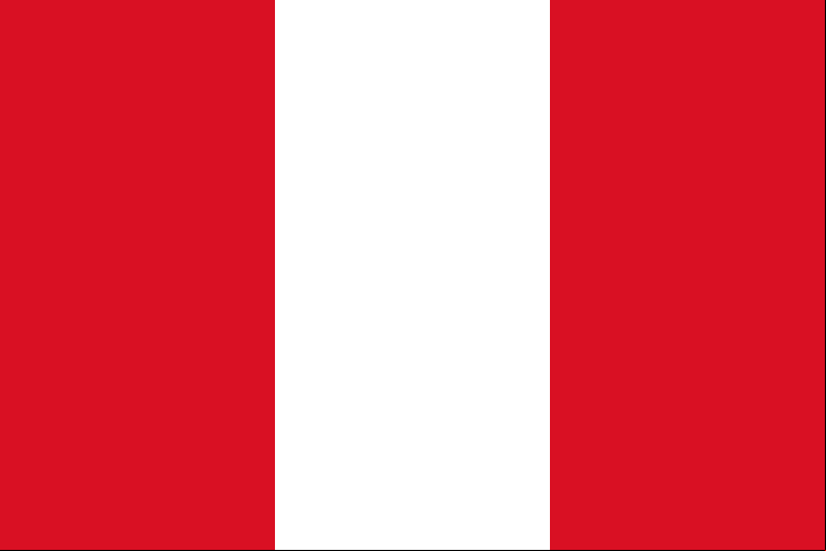 Imagen de la Bandera de la República del Perú Imagen de la Bandera nacional de Perú