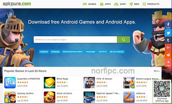 APKPure, sitio de descarga de aplicaciones para Android APKPure, sitio de descarga de aplicaciones para Android