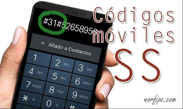 Códigos SS de Servicios Suplementarios para el celular Códigos SS de Servicios Suplementarios para el celular