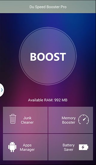 Du Speed Booster, herramienta para acelerar un dispositivo con Android Du Speed Booster, herramienta para acelerar un dispositivo con Android