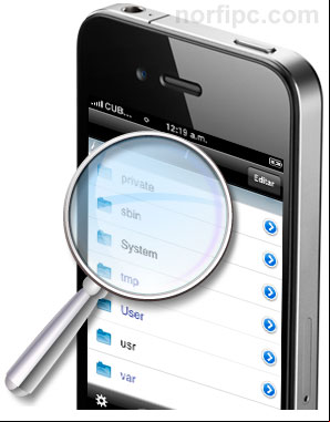 Rutas y ubicación de los archivos, datos e información en el iPhone