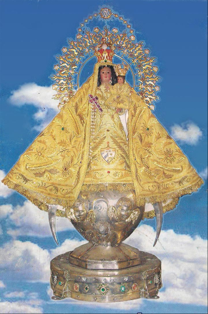 Imagen de la Virgen de la Caridad, que se encuentra en el Santuario del Cobre Imagen de la Virgen de la Caridad, que se encuentra en el Santuario del Cobre