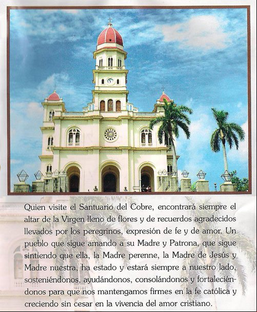 El dia de hoy el Santuario de Nuestra Señora de la Caridad del Cobre en Santiago de Cuba El dia de hoy el Santuario de Nuestra Señora de la Caridad del Cobre en Santiago de Cuba