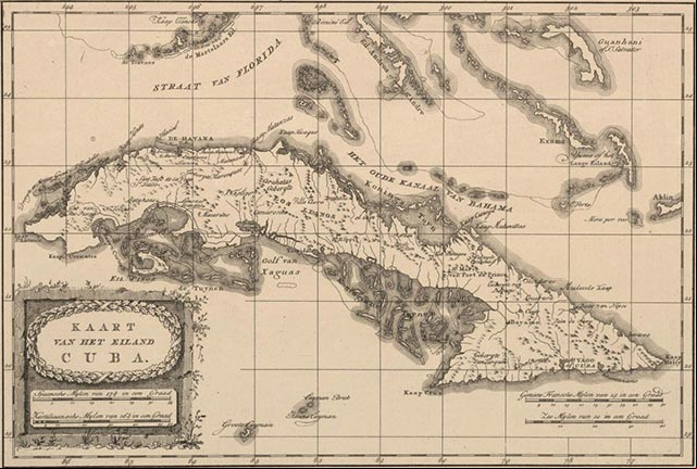 Carta de Cuba de 1785 Carta de Cuba de 1785