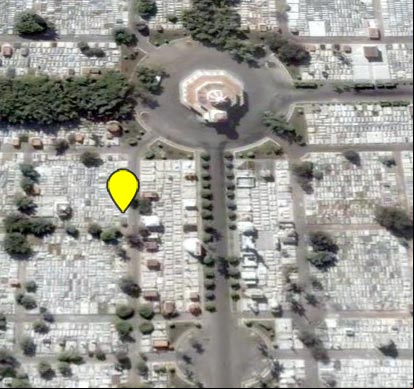 Ubicación de la tumba de la Milagrosa en el Cementerio Colón Ubicación de la tumba de la Milagrosa en el Cementerio Colón