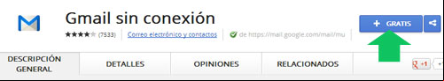 Instalar Gmail sin conexión en el navegador Google Chrome Instalar Gmail sin conexión en el navegador Google Chrome