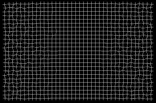 Ilusión óptica de la rejilla desordenada. #IlusionesOpticas Ilusión óptica de la rejilla desordenada