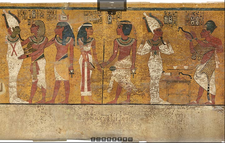 Visita virtual a la Tumba de Tutankamón en Egipto Visita virtual a la Tumba de Tutankamón