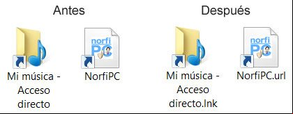 Mostrar las extensiones ocultas de archivos en Windows