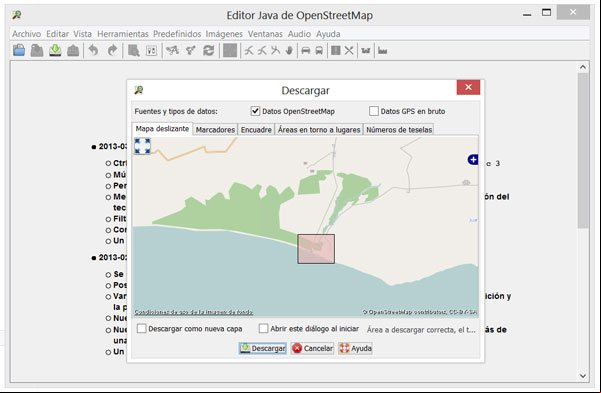 Cargar datos en JOSM desde OpenStreetMap Cargar datos en JOSM desde OpenStreetMap