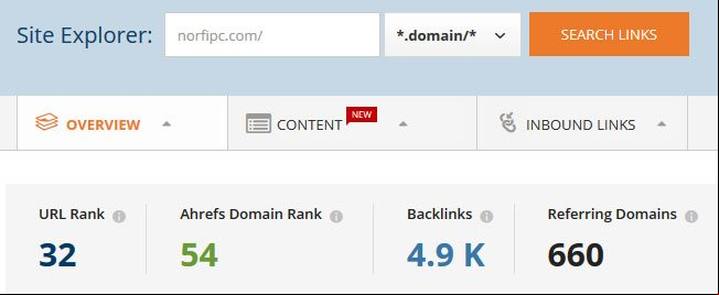 Conocer el Domain Rank con la herramienta Site Explorer de Ahrefs Conocer el Domain Rank con la herramienta Site Explorer de Ahrefs