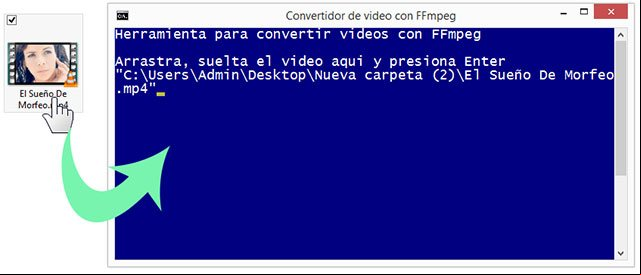 Usar archivo batch para convertir y codificar videos con FFmpeg Usar archivo batch para convertir y codificar videos con FFmpeg