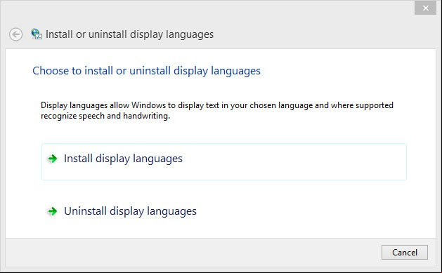 Herramienta para instalar o desinstalar idiomas en Windows Herramienta para instalar o desinstalar idiomas en Windows