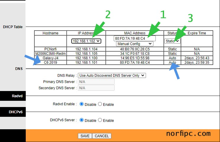 Cambiar dirección IP de un dispositivo conectado a una red local en un Router Tp-link Cambiar dirección IP de un dispositivo conectado a una red local en un Router Tp-link