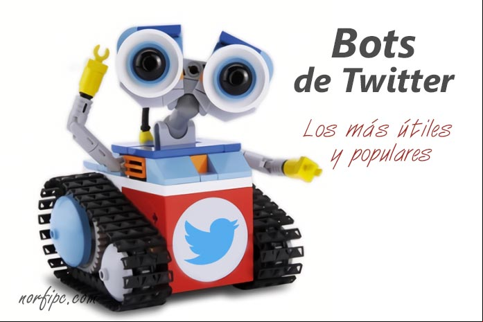 Bots de Twitter. Los más populares con más seguidores