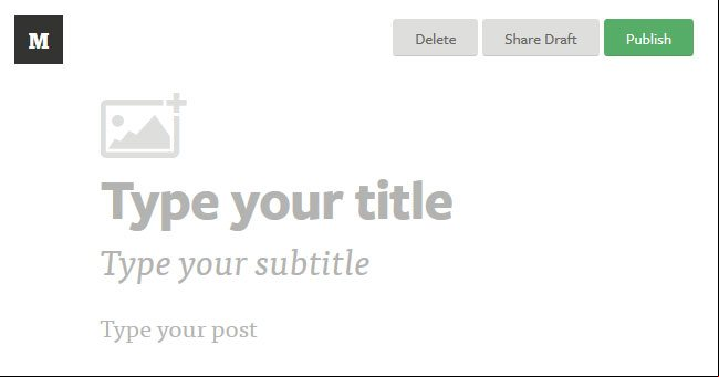 Crear un nuevo post o publicación en Medium Crear un nuevo post o publicación en Medium