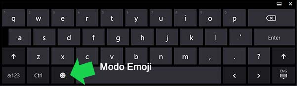 Teclado táctil de Windows Teclado táctil de Windows