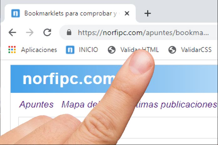 Bookmarklets para comprobar y validar páginas de un blog o sitio web Bookmarklets para comprobar y validar páginas de un blog o sitio web